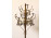 Antik osztrák bauhaus art deco réz álló fogas NAGYON RITKA 213 cm