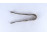 Régi díszes jelzett Berndorf ezüstözött alpakka cukorfogó csipesz 16.5 cm