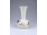 Vajszínű kék búzavirág díszes Zsolnay porcelán váza 11.3 cm