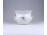 Régi hecsedli mintás Herendi porcelán kaspó