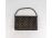 Gyönyörű antik Zardozi hímzett fekete színházi táska CLUTCH 