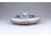 Jelzett Jurcsák László Hollóházi porcelán bonbonier 12.5 cm