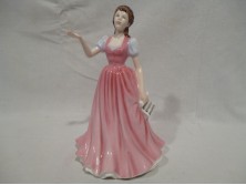 Royal Doulton porcelán énekesnő