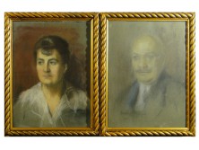 Balogh Margit portré páros férj feleség