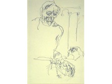 Jelenet (könyvillusztráció) 1965