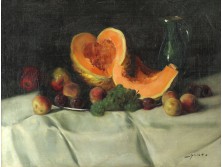 Csendélet sárgadinnyével