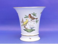 Herendi Rothschild mintás porcelán váza