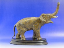 Antik bécsi bronz elefánt XIX. század