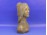 Antik osztrák szecessziós terrakotta női fej
