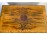 Antik hangjegy lábú biedermeier varróasztal
