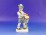 Régi SITZENDORF porcelán dobos fiú szobor