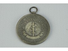 Antik irredenta sportérem ezüstérem 37 mm