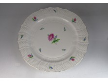 Régi Herendi porcelán süteményes tál 1942