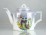 Régi pagodás Zsolnay porcelán teáskészlet
