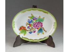 Viktória mintás Herendi porcelán hamutál