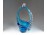 Fújt üveg BOHEMIA művészi üveg kosár 22 cm