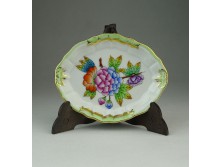 Régi Herendi Viktória mintás porcelán tálka