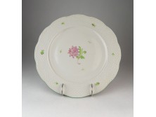 Régi Herendi tertia porcelán tányér 28 cm