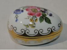 Antik ROSENTHAL porcelán tojás bonbonier