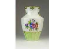 Viktória mintás Herendi porcelán váza 16 cm