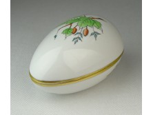 Hecsedlis Herendi porcelán bonbonier