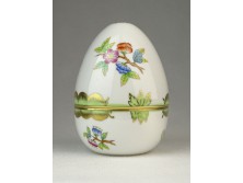 Viktória mintás Herendi porcelán tojás