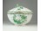 Indiai kosaras Herendi porcelán bonbonier