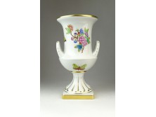 Viktória mintás Herendi urna váza 20 cm